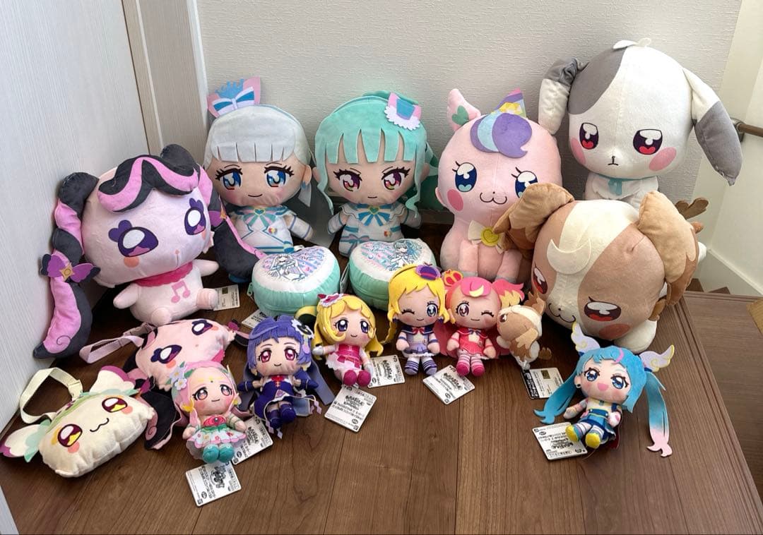 プリキュア 歴代 ぬいぐるみ マスコット 雑貨 17点 まとめ売り - メルカリ