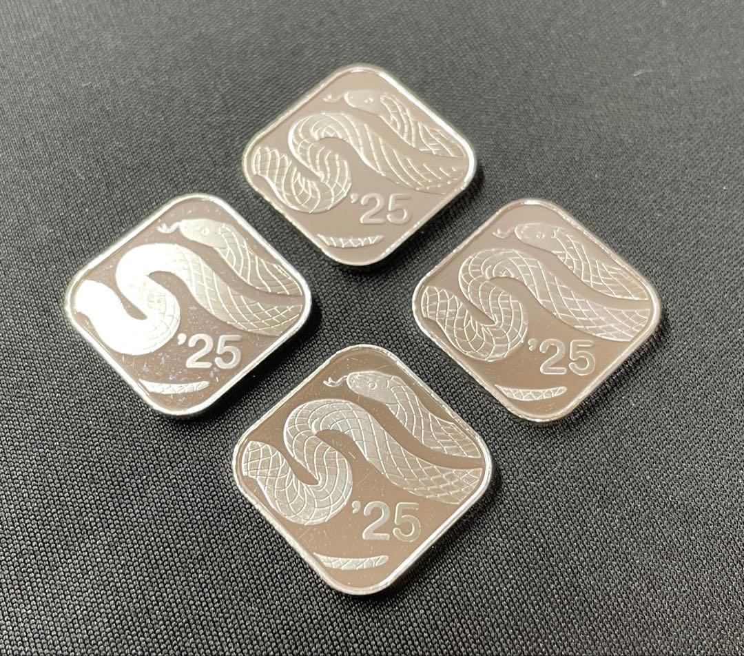 造幣局貨幣セット 年銘板(純銀) 4個セット - メルカリ