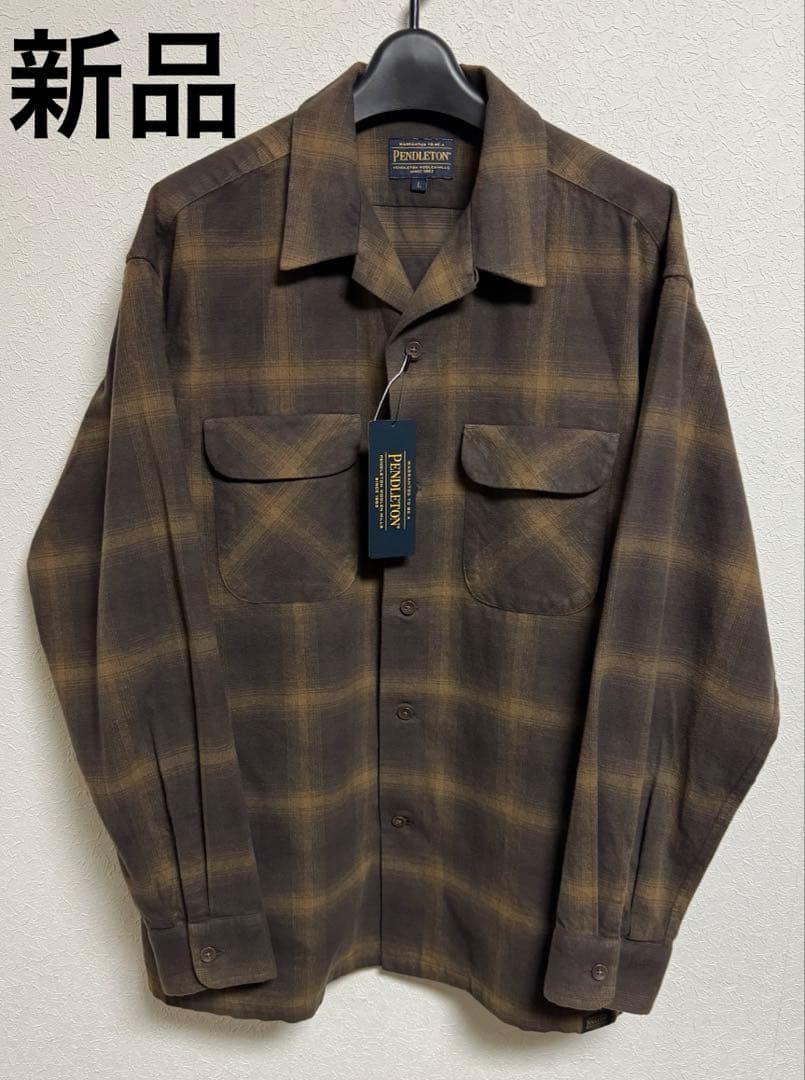 新品　PENDLETON オープンカラーシャツ