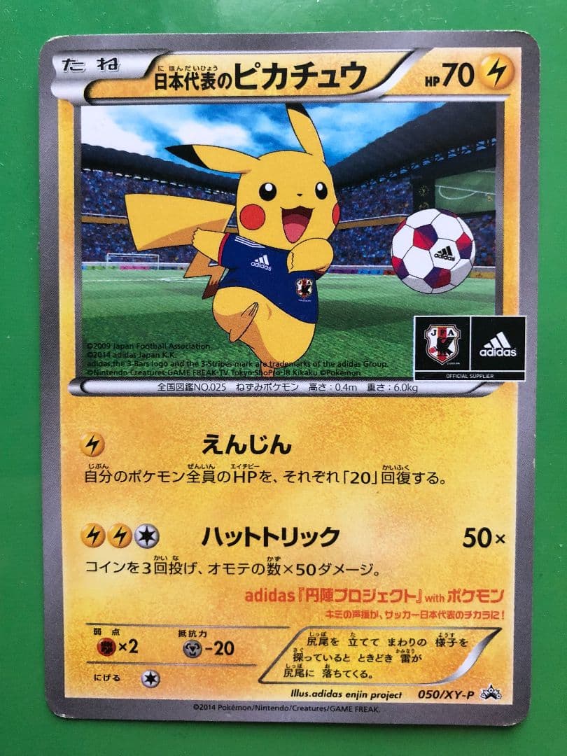 日本代表のピカチュウ：ポケモンNewモン! Book付録 PROMO XYシリ…