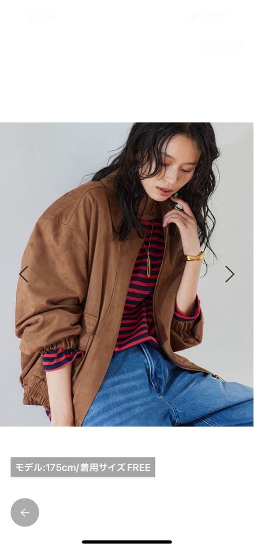 専用　　　店頭販売中！BARNYARDSTORM フェイクスエードアウター