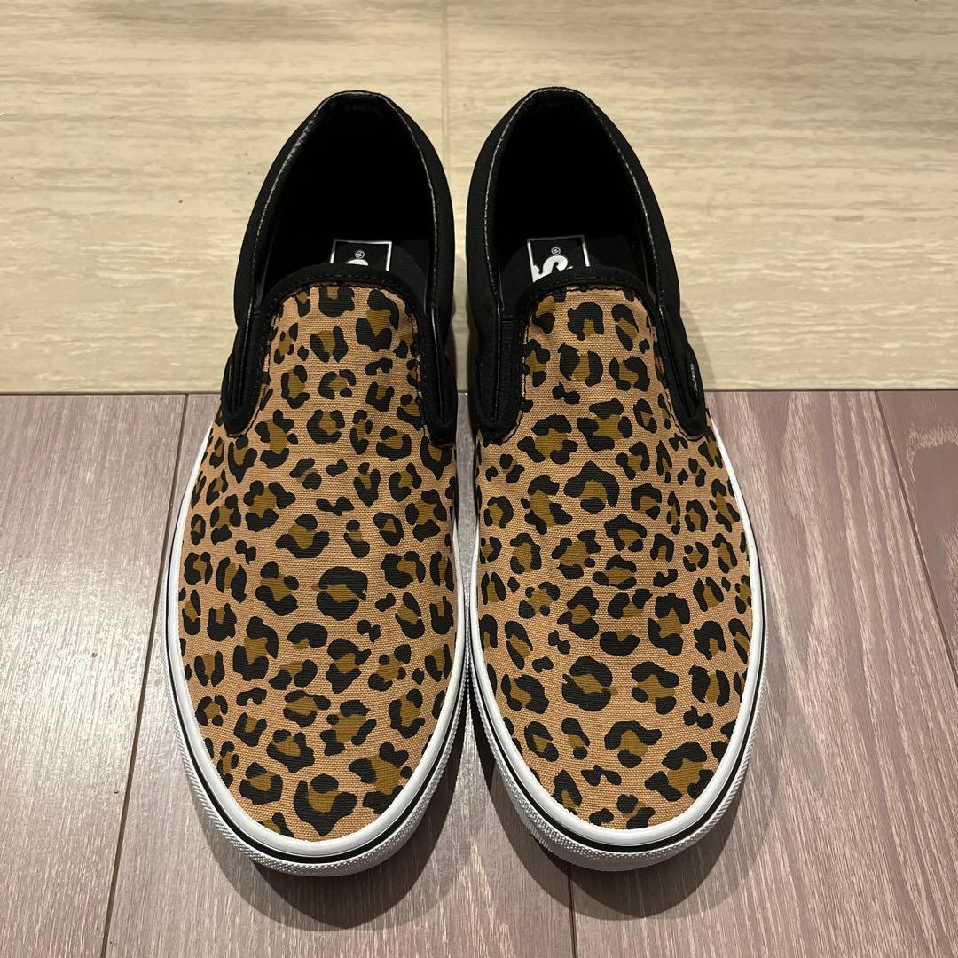 新品⭐︎VANS バンズ　スリッポン　レオパード豹柄