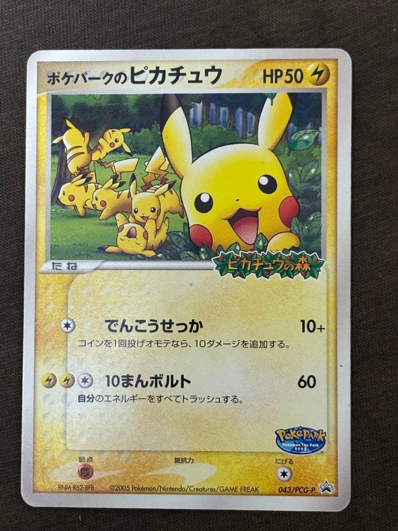 ポケパークのピカチュウ PROMO PCG-Pプロモカード 043/PCG-P - メルカリ