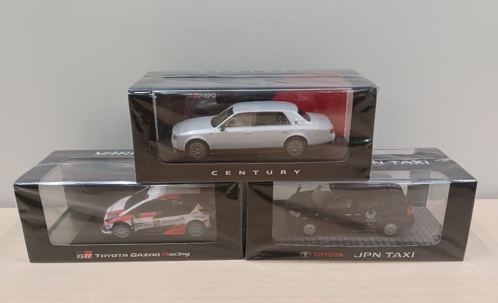 値下【入手困難】非売品ミニカートヨタ株主総会記念品3台セット