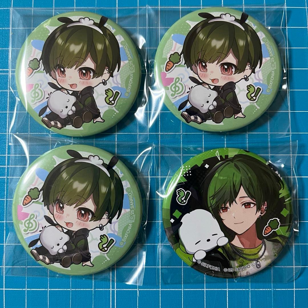 シクフォニ すち サンリオコラボ 缶バッジ 4点セット - メルカリ