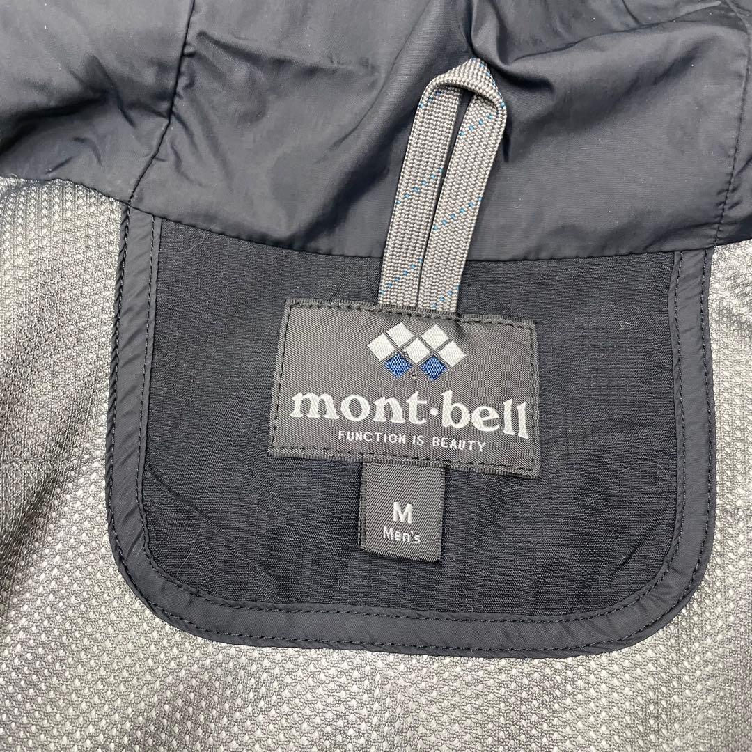 モンベル ストームジャケット マウンテンパーカー メンズ 黒 1102426
