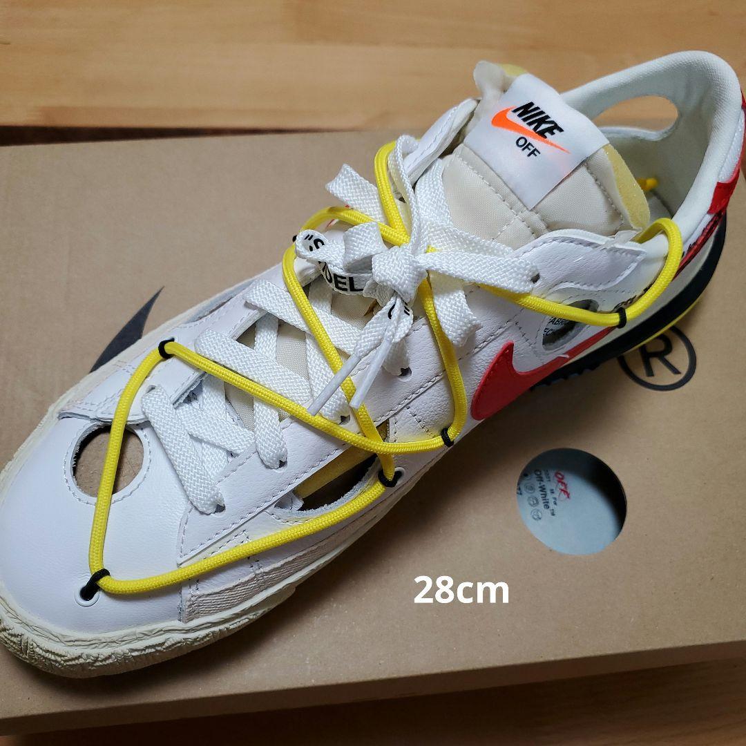 Nike Blazer Low '77 / OW 　ナイキ　オフホワイト