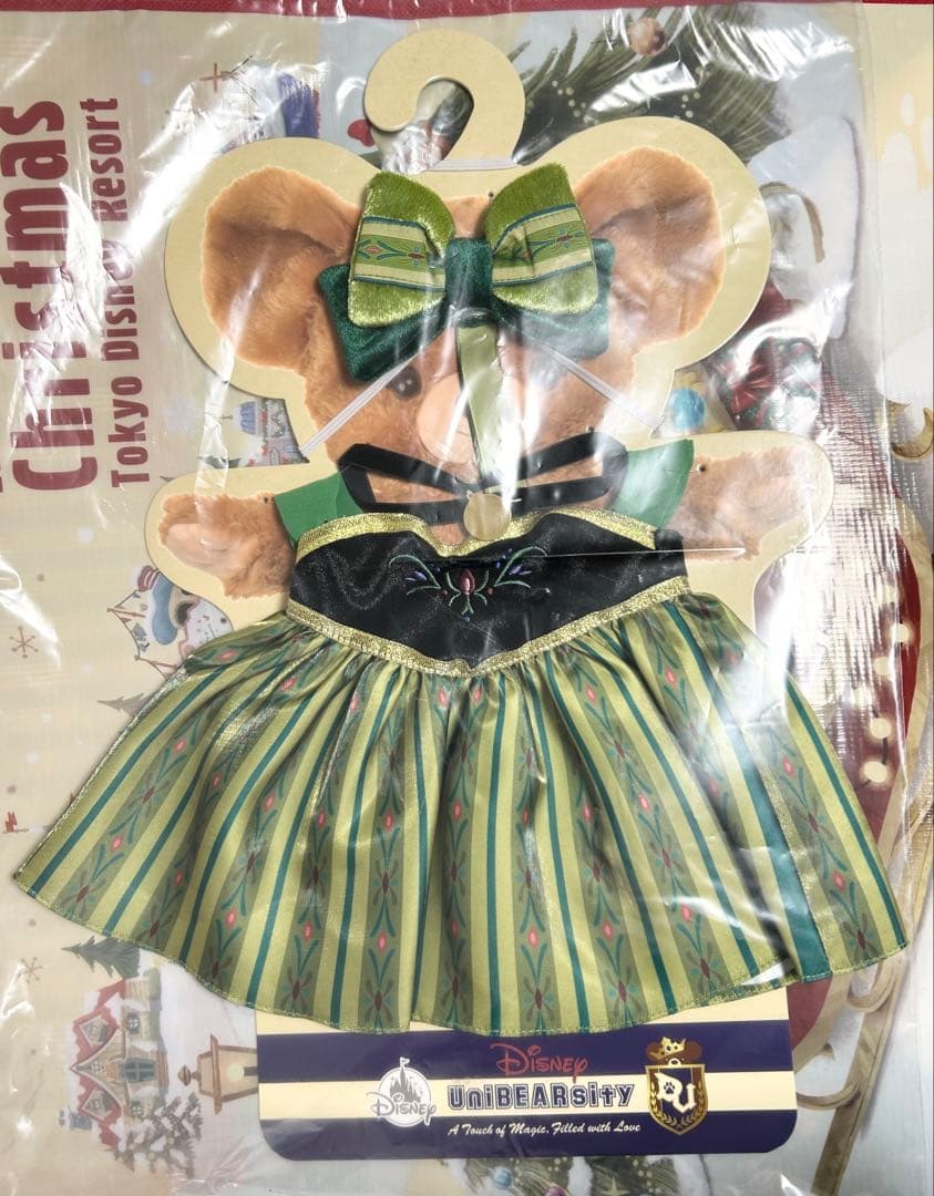 ディズニー　ユニベアシティ コスチューム アナと雪の女王　戴冠式 　ドレス　アナ ユニベアシティ ぬいぐるみ専用コスチューム(M) アナ 戴冠式 アナ雪