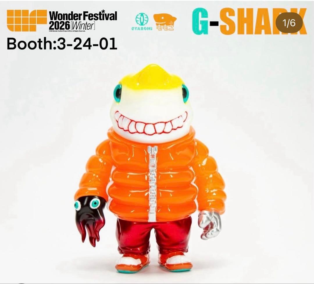 G SHARK gyaromi　ももこ　コラボ　WF2026冬　ギャロミ GSHARK - WF限定カラー」 #wf2026w #wonderfestival #momocostudio