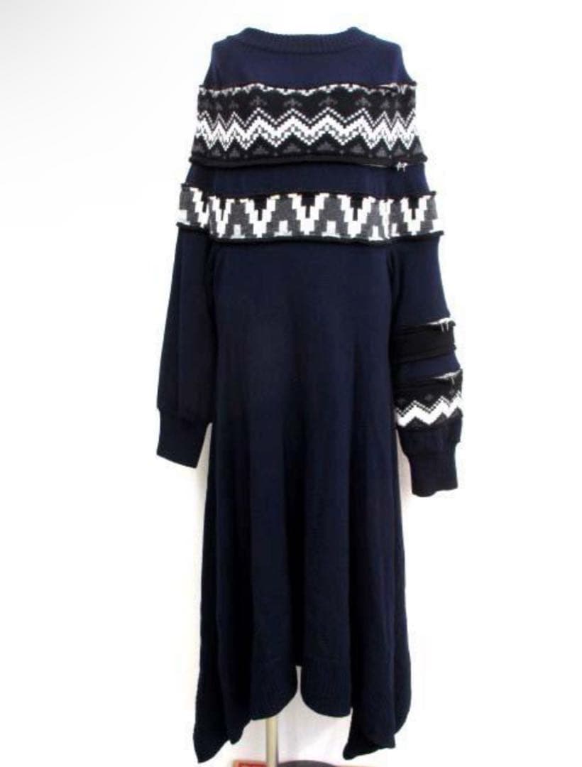 sacai 19aw ニットワンピース - メルカリ