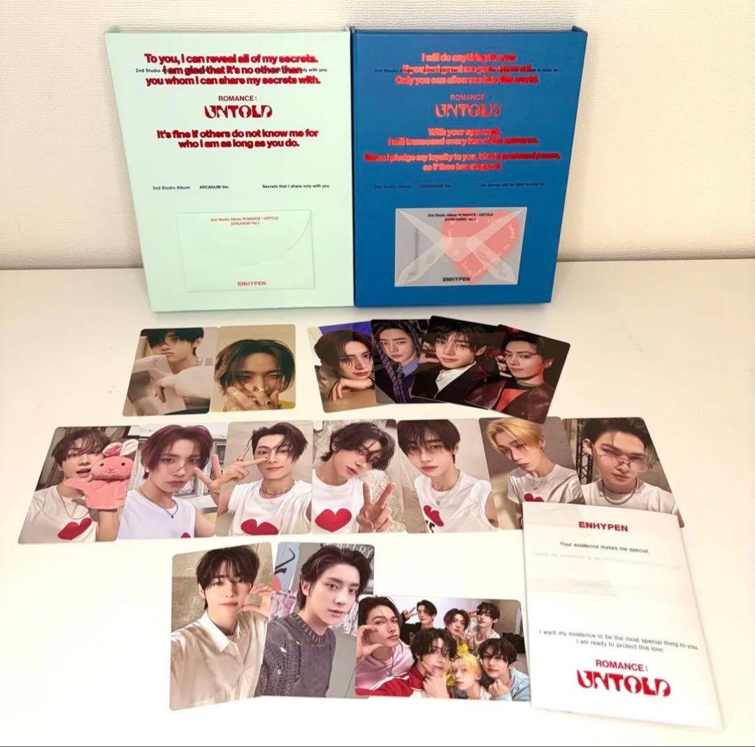 ROMANCE UNTOLD ENHYPEN enhypen トレカ