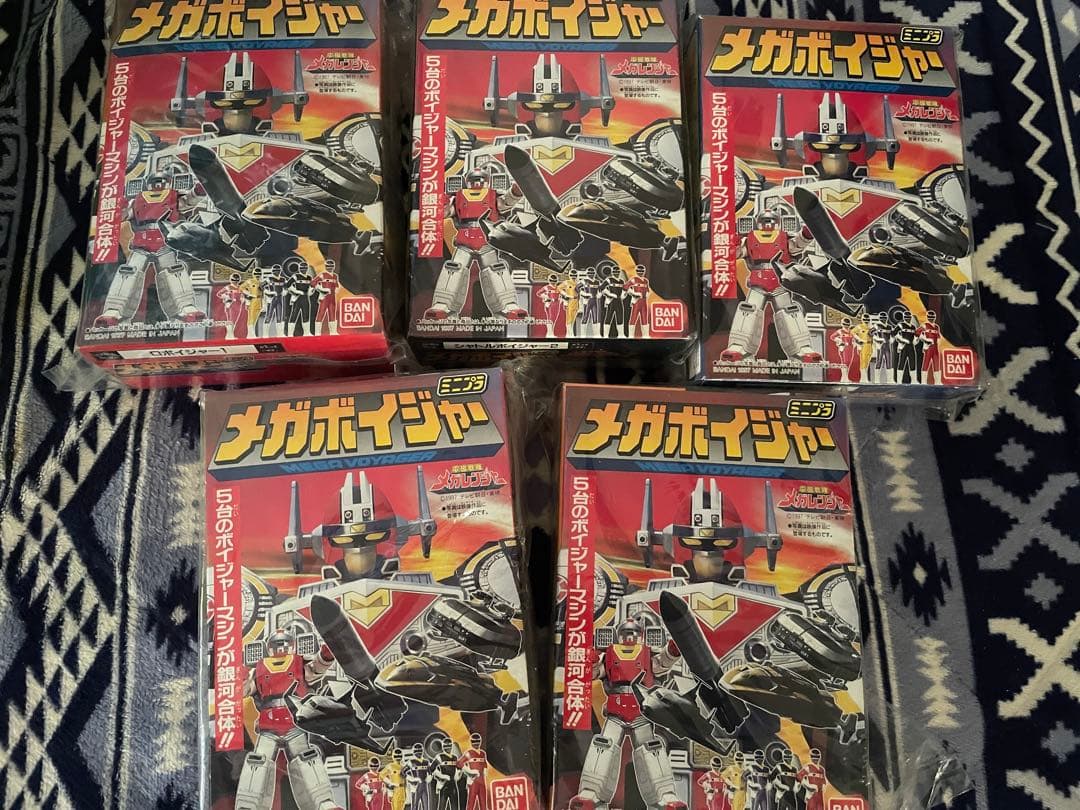 電磁戦隊メガレンジャー ミニプラ メガボイジャー ミニプラ 「メガボイジャー」 電磁戦隊メガレンジャー | m781098l77の