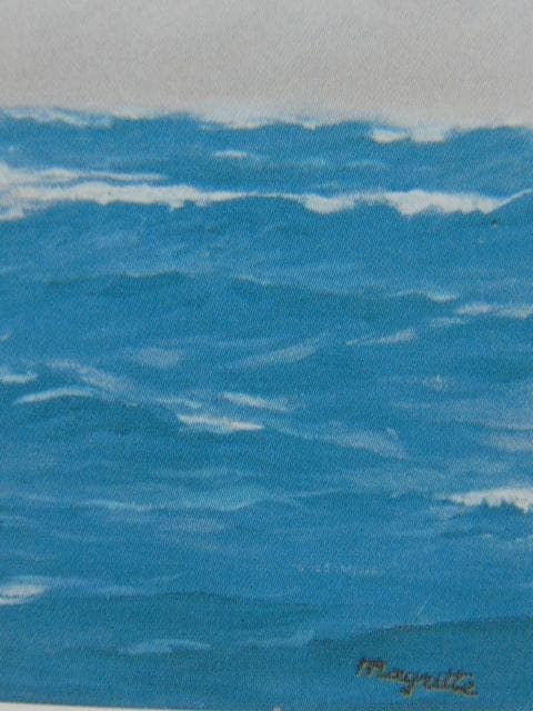 ルネ・マグリット、誘惑者、希少な画集より、新品高級額・額装付