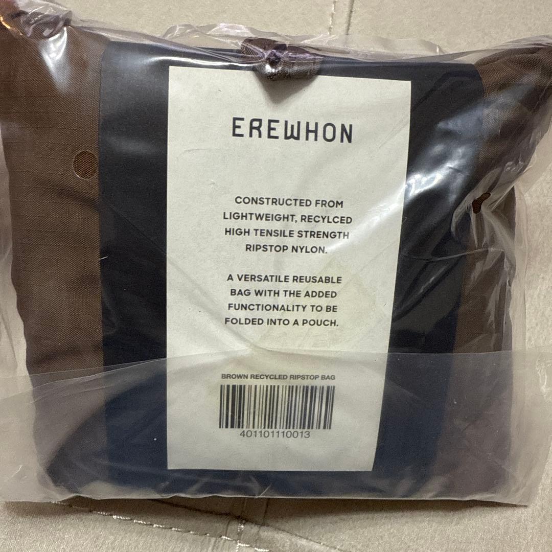 Erewhon Nylon Ripstop Bag エコバッグ ブラウン