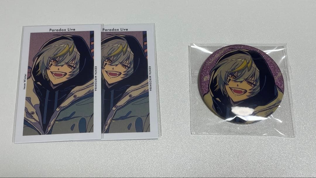 Paradox Live パラライ 御子柴 賢太 Gプリ 缶バ - メルカリ