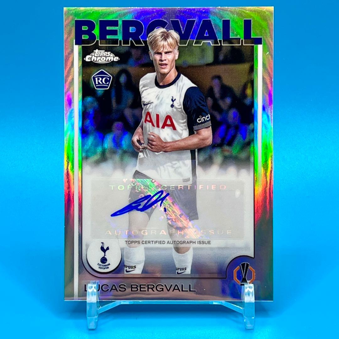 Topps LUCAS BERGVALL ルーカス ベリヴァル 直筆サイン RC - メルカリ