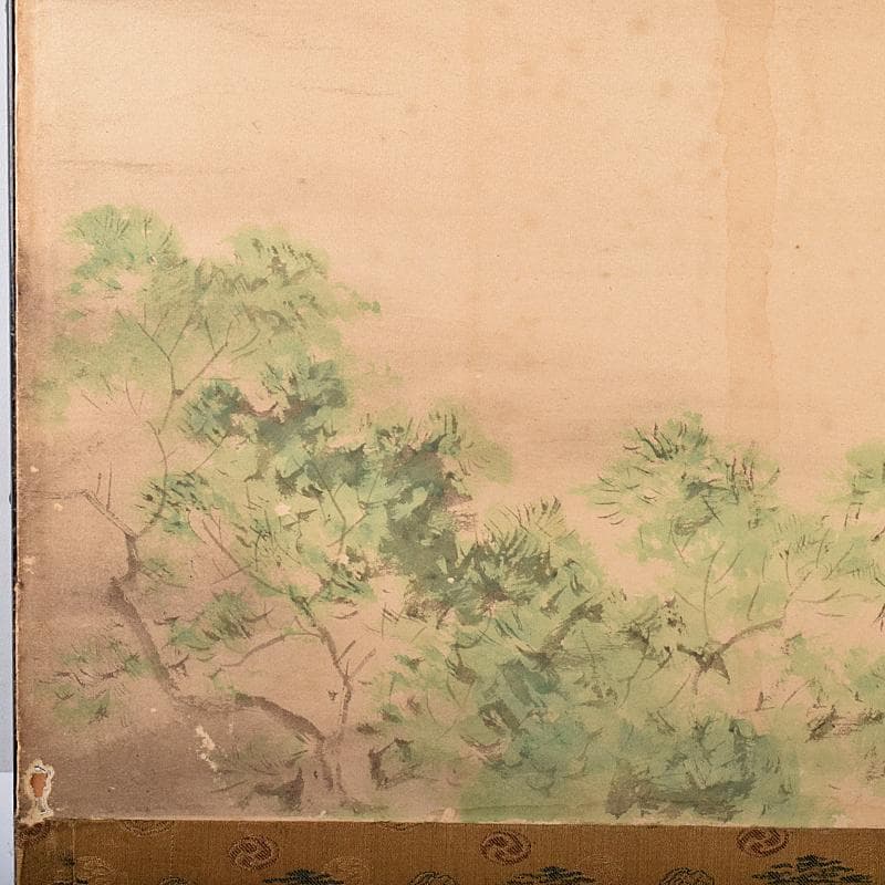 書画 支那事変 野砲戦図 小屏風 衝立 M R7573B - メルカリ