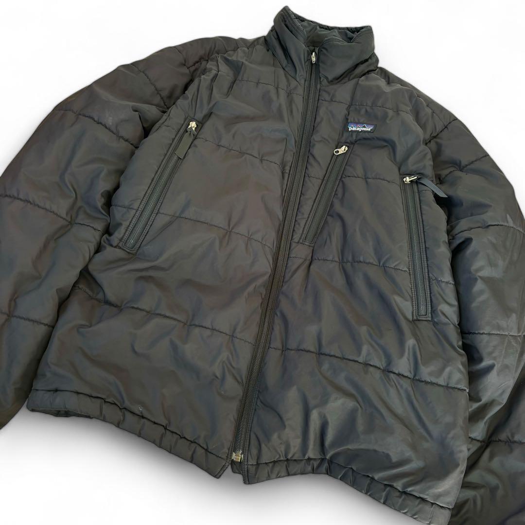 希少】00sパタゴニア パフジャケット ブラック Lサイズ - メルカリ