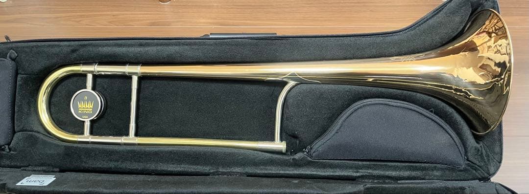 値下げしました⭐︎【ケース付き】トロンボーン KING 2102PLG - メルカリ