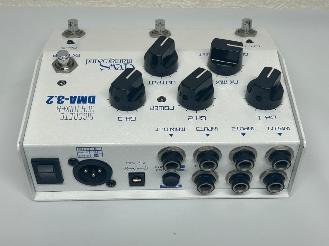 Crews Maniac Sound DMA-3.2 3CH ミキサー - メルカリ