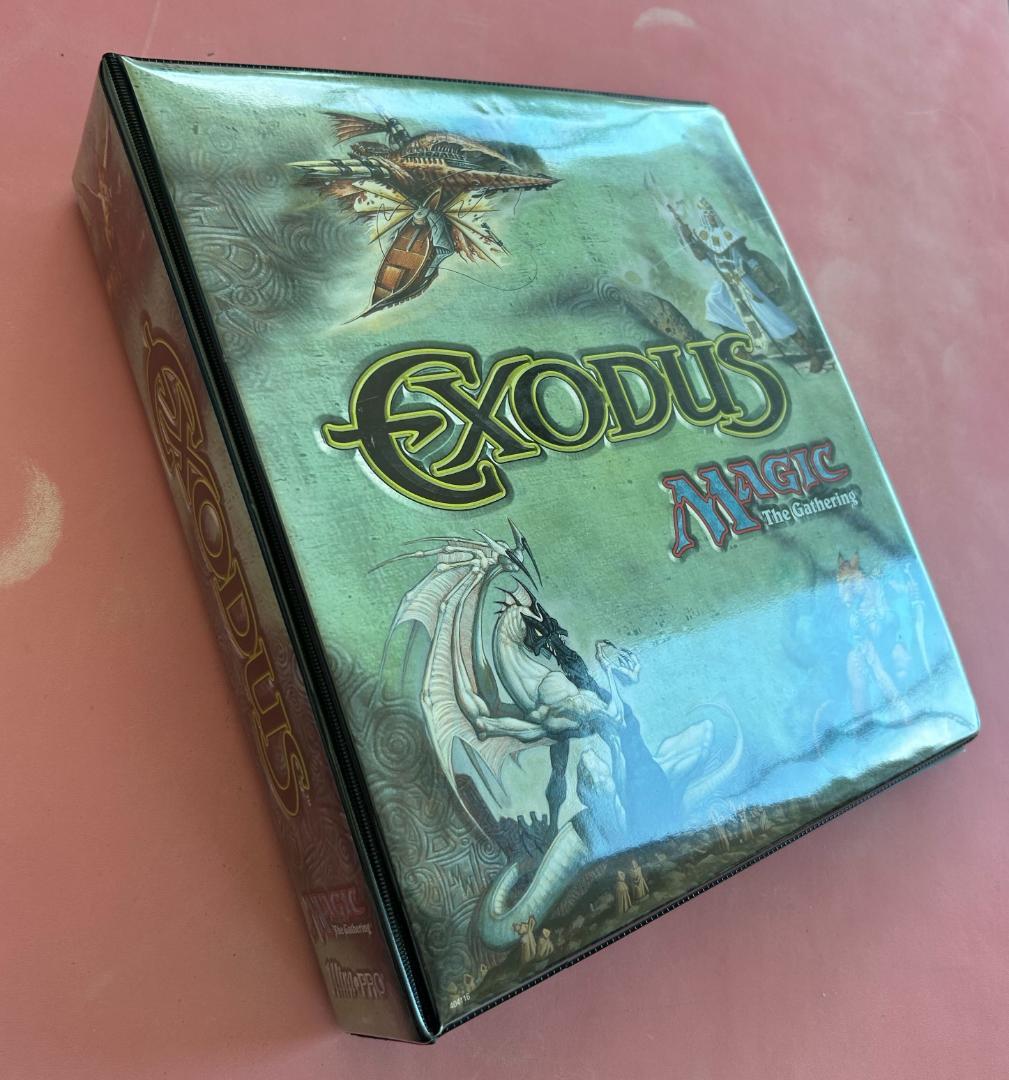 MTG エクソダス バインダー 全チェックリストカード付き
