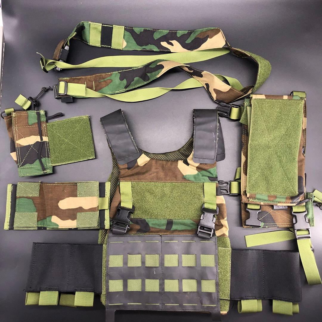 TMC Ferroタイプ FCSK スリック プレートキャリアウッドランド