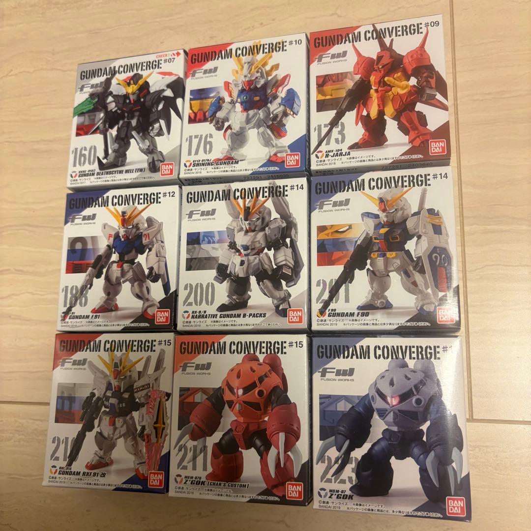 GUNDAM CONVERGE フィギュア セット