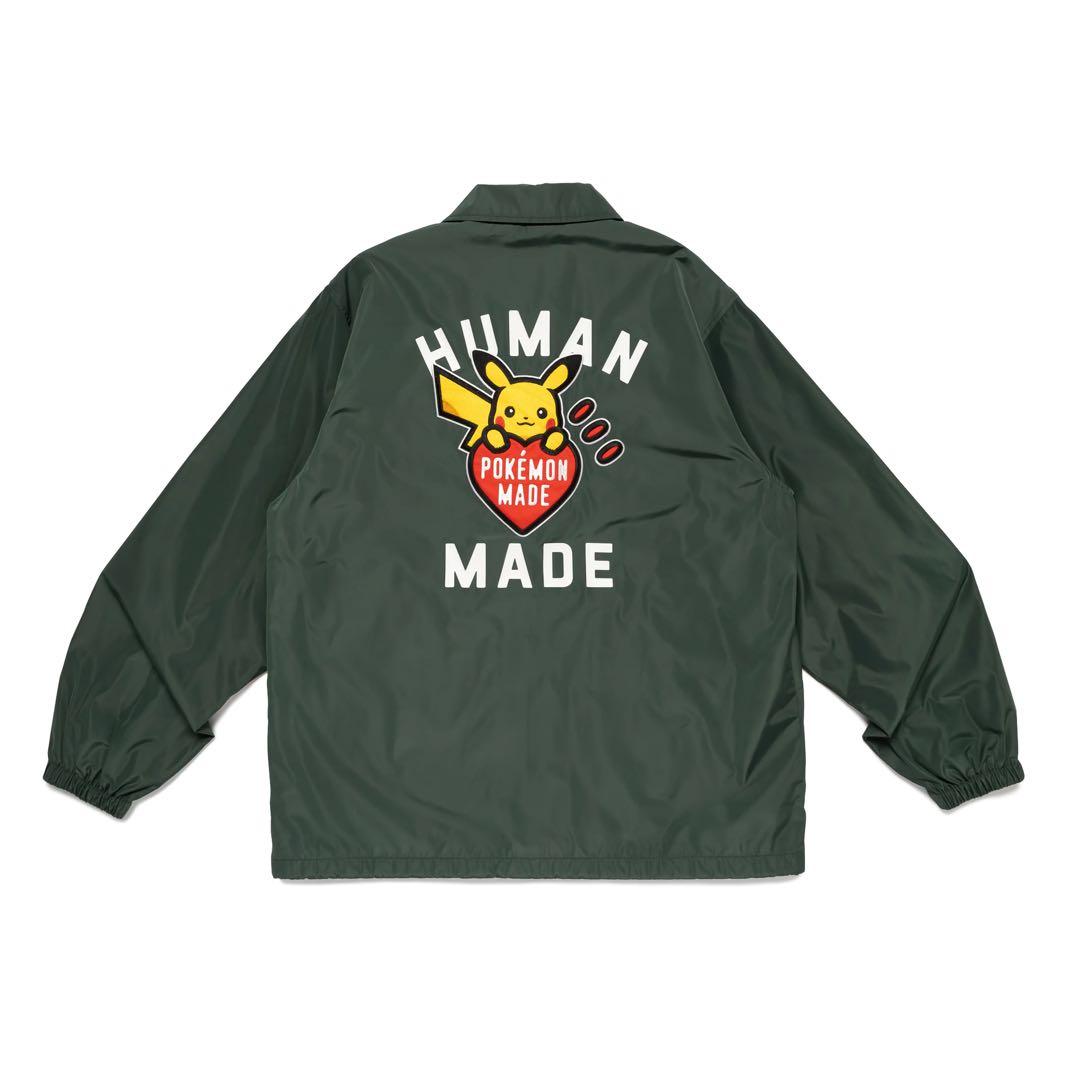POKEMON MADE COACH JACKET Mサイズ HUMAN MADE x Pokemon Made Coach Jacket (Pikachu) 