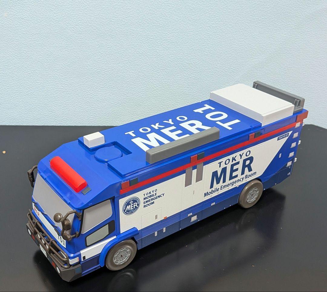 新品未使用】TOKYO MER ポップコーン BOX TO1 ERカー型 - メルカリ