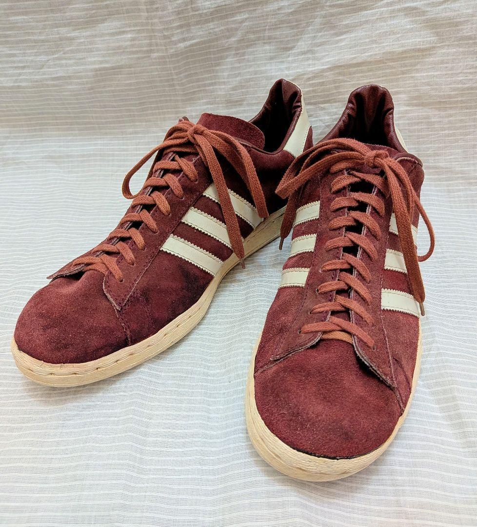 adidas　campus フランス製　80s　12 初期型　9ホール 30㌢