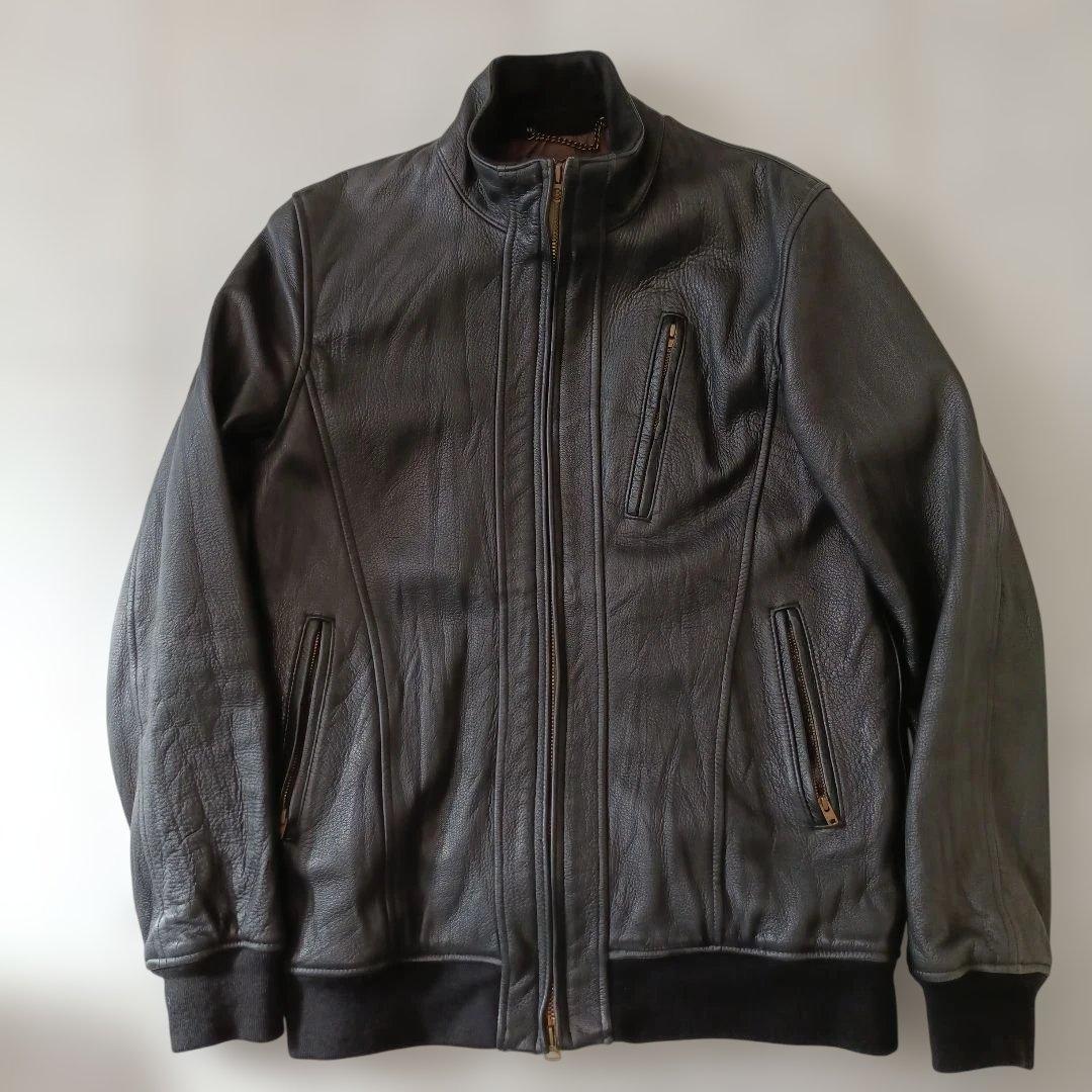 GO WEST ブラックレザージャケット