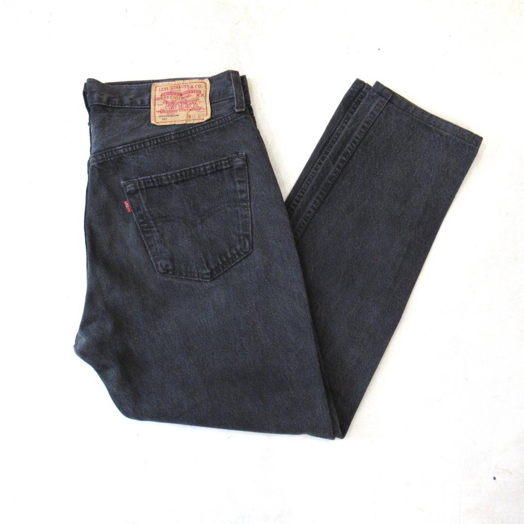 90S リーバイス 501後染めブラック サルファブラック W34 アメリカ製