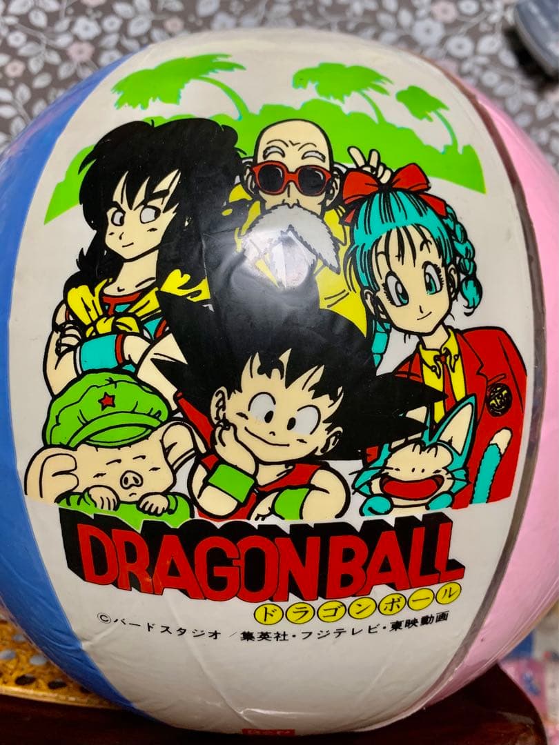 【貴重】1987年ドラゴンボール　ビーチボール　BANDAI バードスタジオ