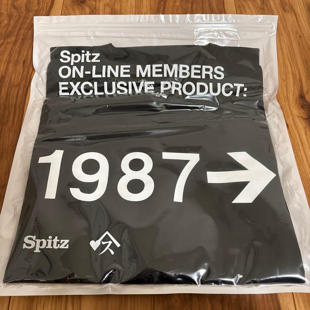 ♦︎新品・未使用品♦︎スピッツオンライン限定♦︎1987→ロングTシャツ♦︎M♦︎ブラック