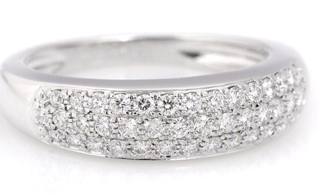 プラチナ pt950 リング 指輪 パヴェ