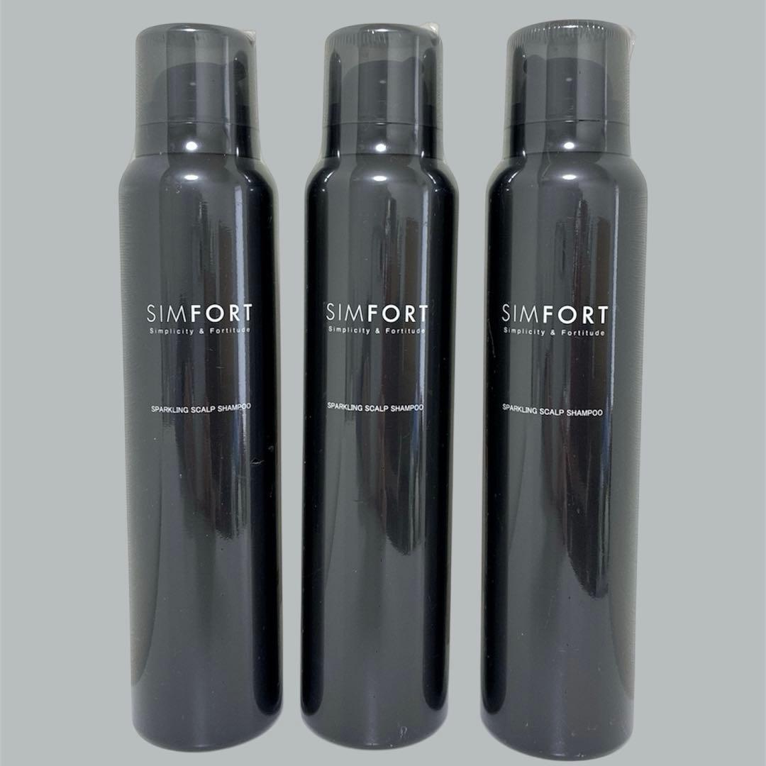 SIMFORT シンフォート スパークリング スカルプシャンプー 150g×3本