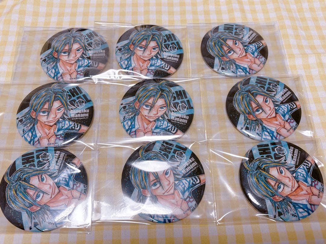 弱虫ペダル 真波山岳 缶バッジ 秋田書店ストア バースデー 原作絵