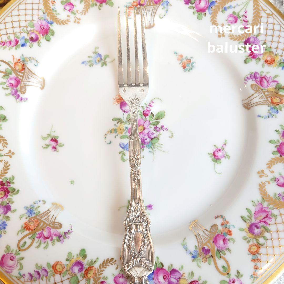 フランス製　純銀　フォーク　アルフォンスデュバン