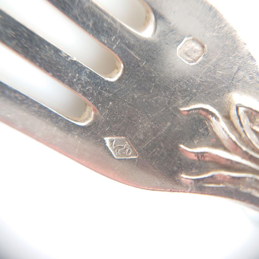 フランス製 純銀 フォーク アルフォンスデュバン