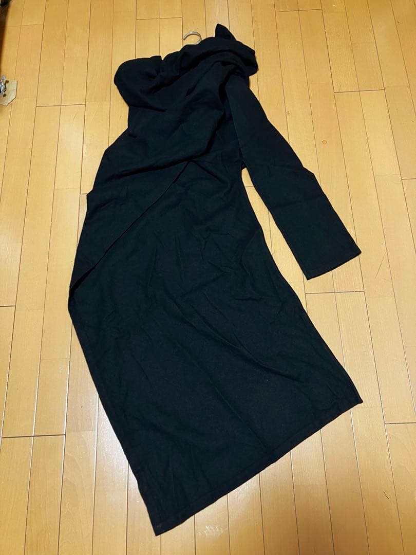 Yohji noir ウール　ギミック　ポンチョ　マント　カーディガン