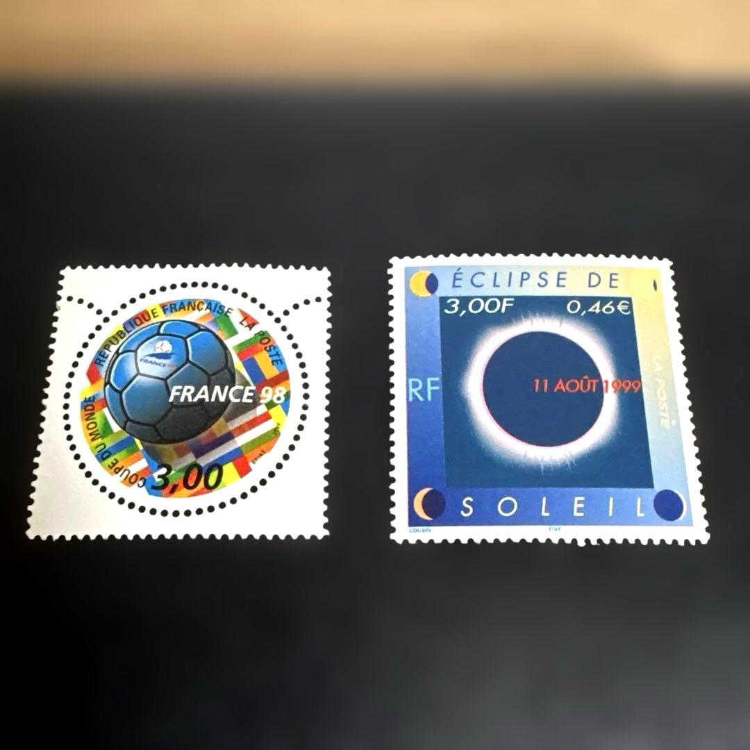 フランス　記念切手　☆新品☆ ワールドカップ1998 - 日食1999 2026年最新】フランス 1998年 サッカーワールドカップ 切手の人気