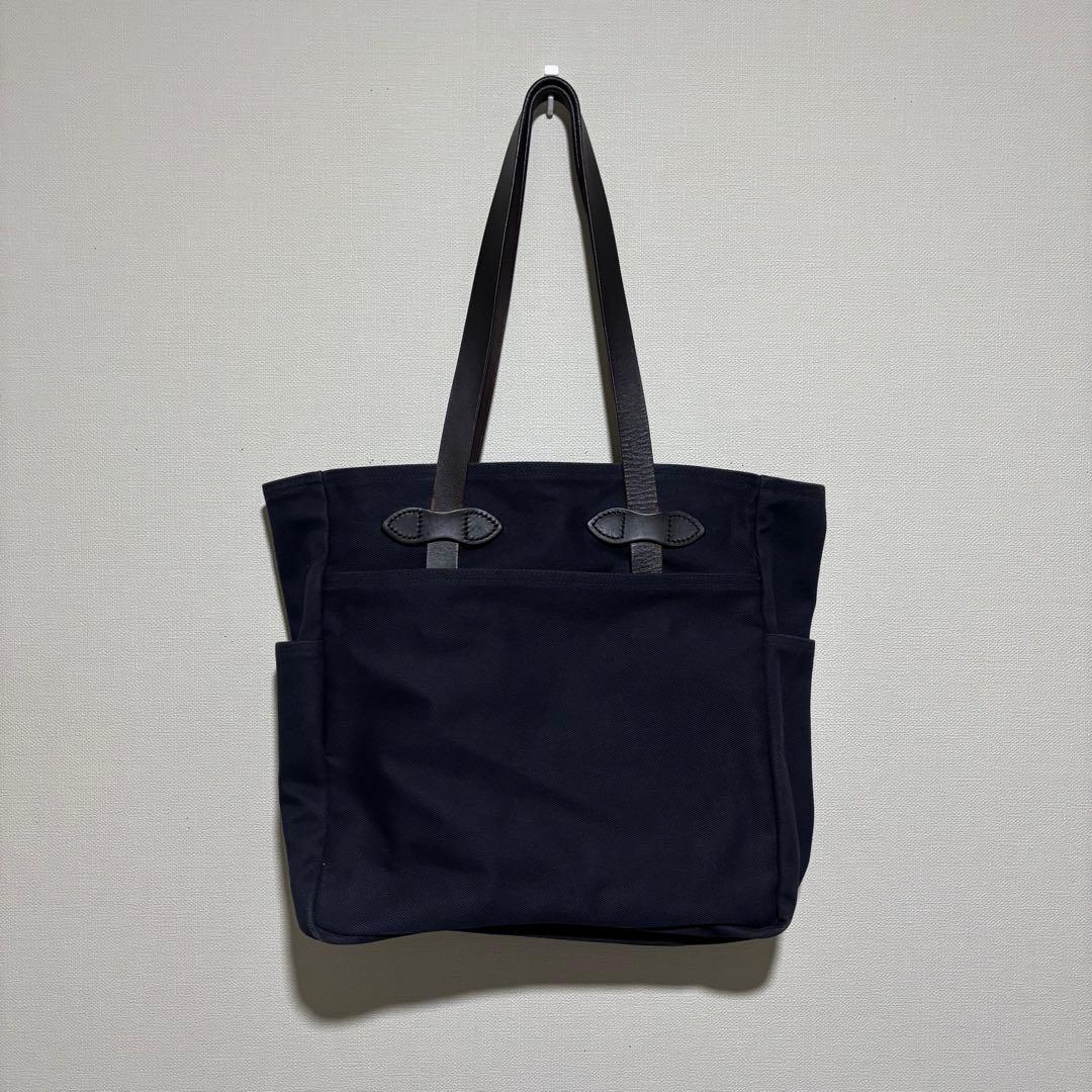 【週末価格】美品 FILSON ネイビー キャンバストートバッグ