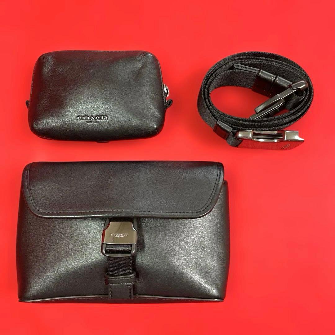 コーチ(COACH) ウエストポーチ ウエストバッグ 男女兼用