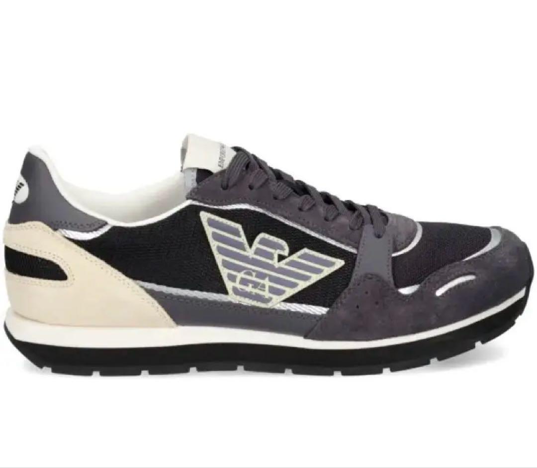 エンポリオアルマーニ ローカットスニーカー/27cm EMPORIO ARMANI EA7 (エンポリオアルマーニ) CLASSIC EA7 レザー