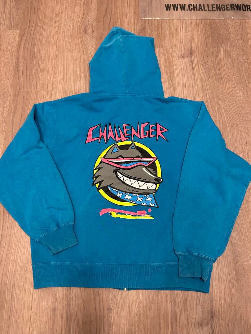 ✌*︎様 CHALLENGER チャレンジャー NEON WOLF ZIP HO - メルカリ