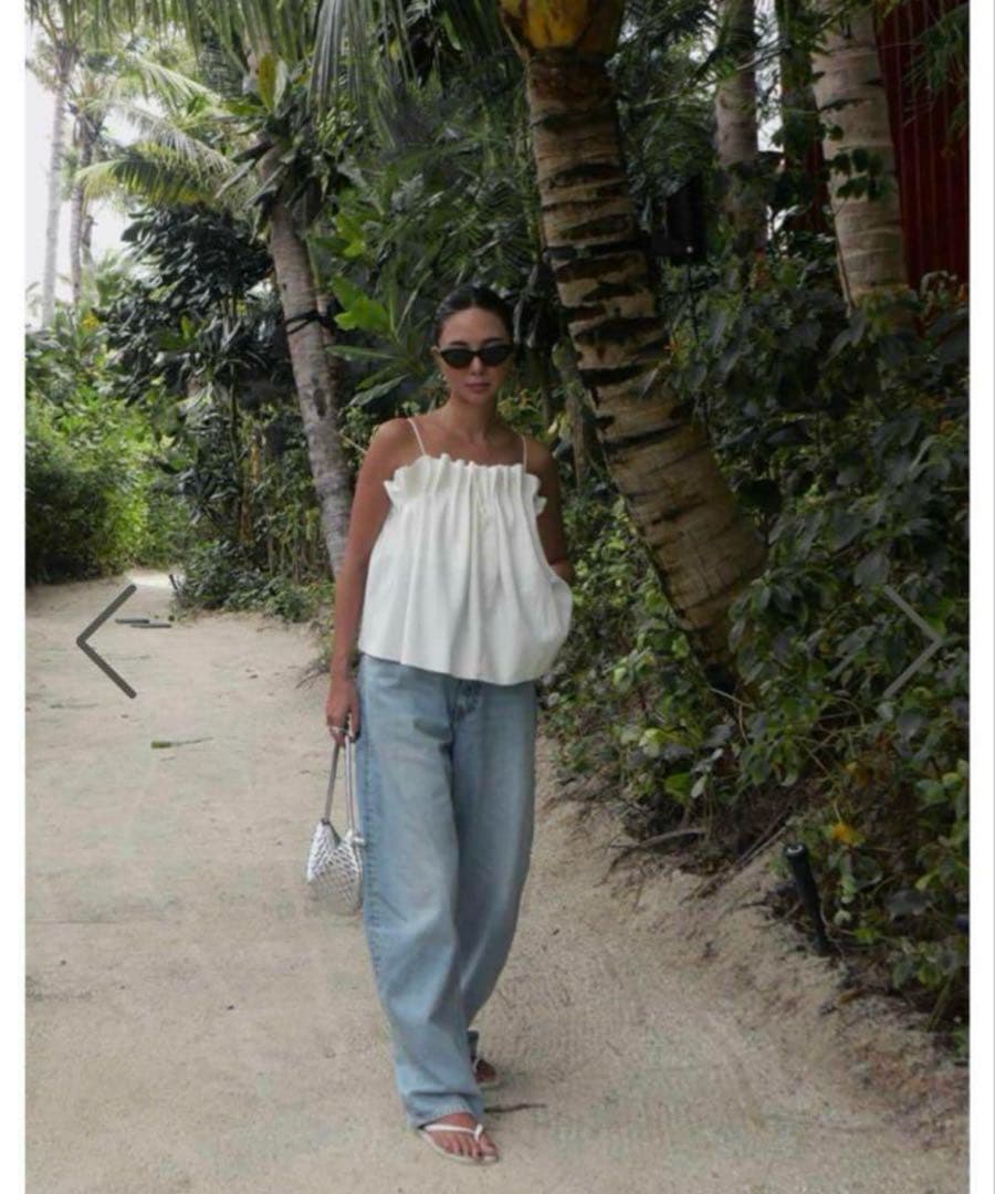 新品room306contemporary Pleats Design Tops