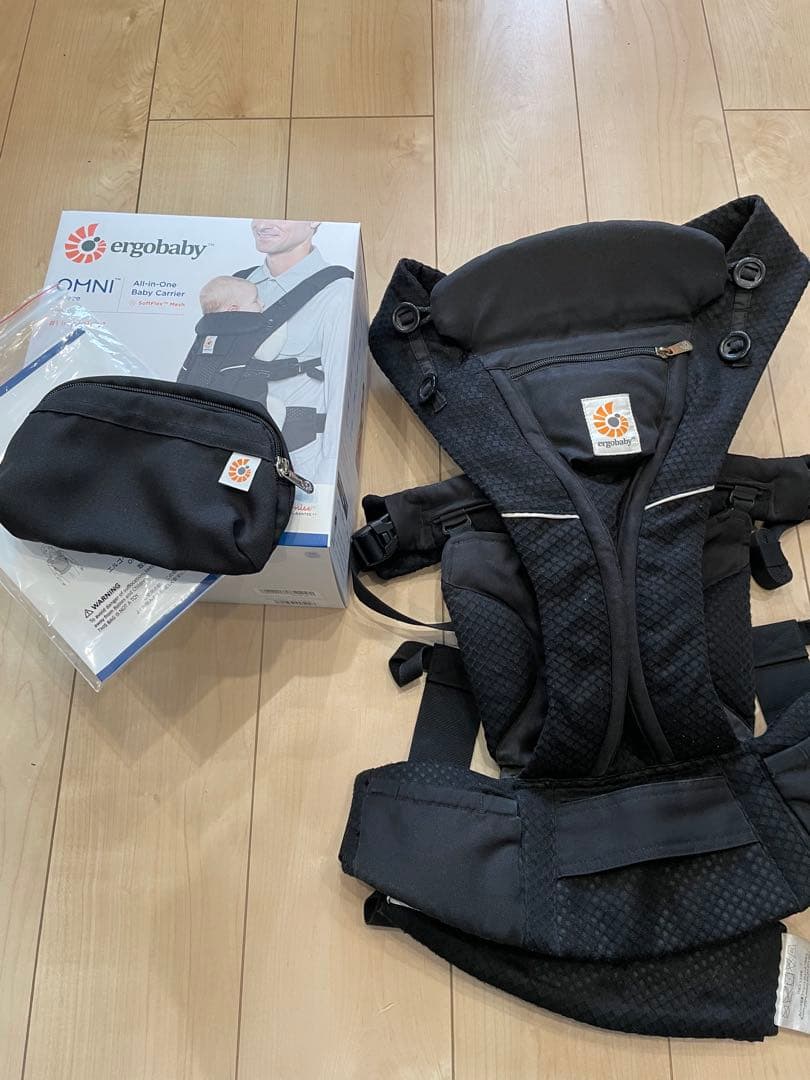 エルゴ　オムニブリーズ　ブラック エルゴベビー）オムニブリーズ（ブラック）（0ヶ月～48ヶ月頃まで