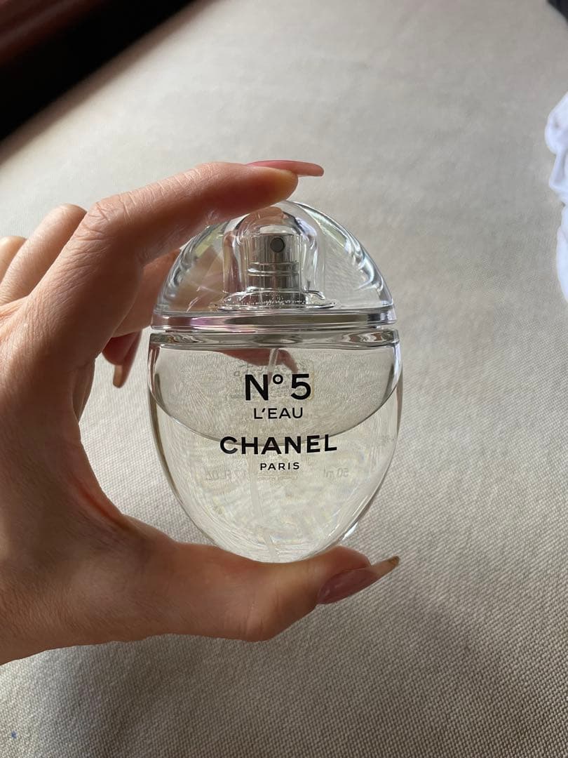 特別限定品【残量8割以上】CHANEL N°5 L'EAU 香水