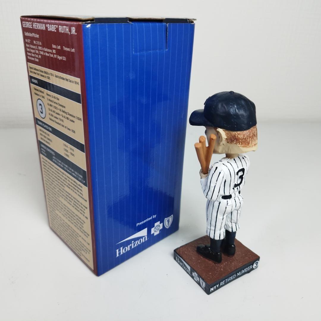 ベーブルース ヤンキース ボブルヘッド 首振り人形 バブルヘッド 新品