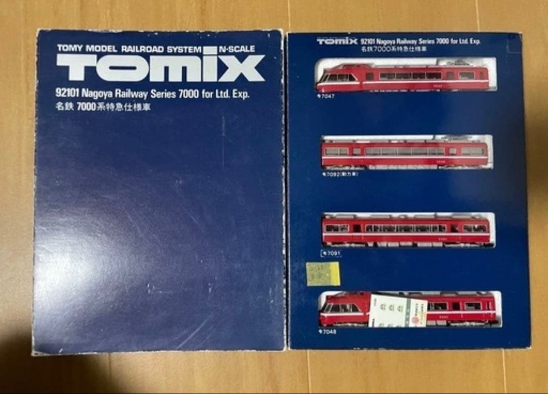 TOMIX 名古屋鉄道7000系 Nゲージ 4両セット Nゲージ 名鉄7000系パノラマカー（2次車・特別整備）セット 鉄道模型